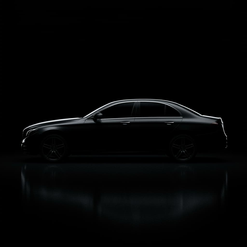 Lüks Sedan Silahüet